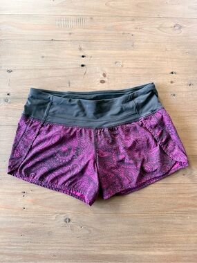Lululemon low-rise shorts